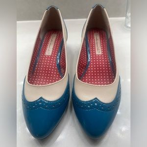 B.A.I.T Footwear Slight Heeled Oxford Shoes